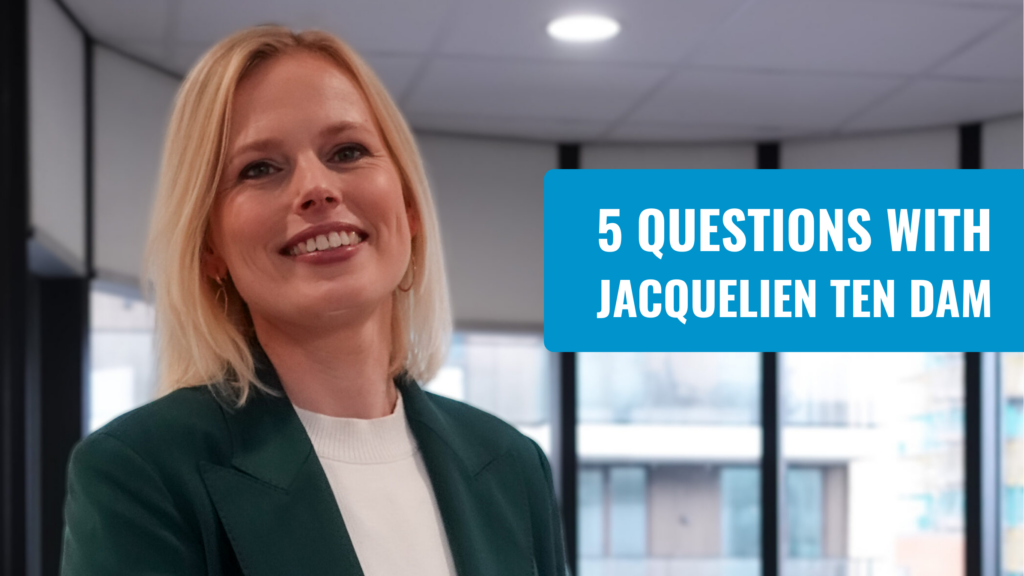 5 questions with Jacquelien ten Dam